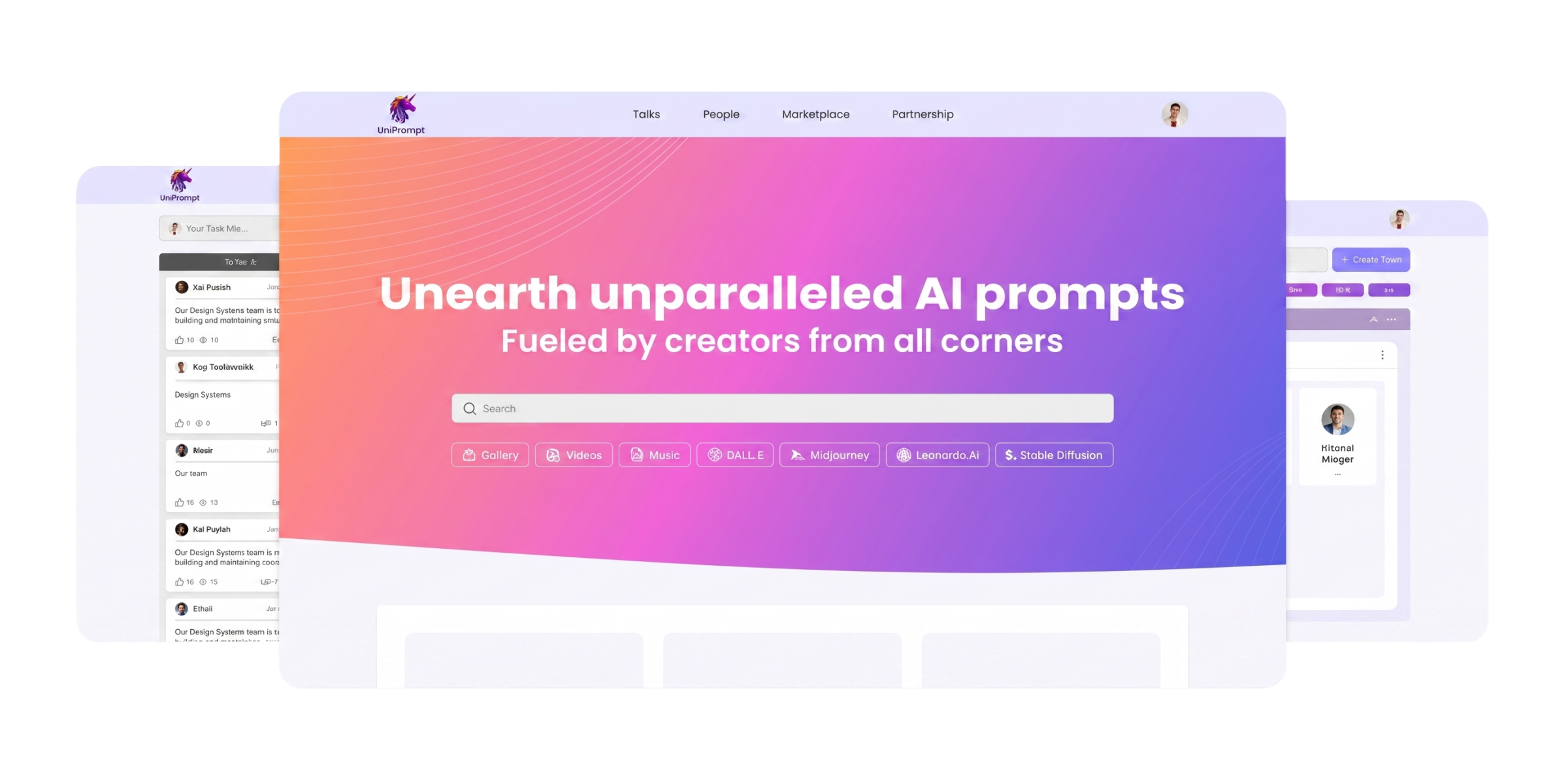 UniPrompt · обложка кейса